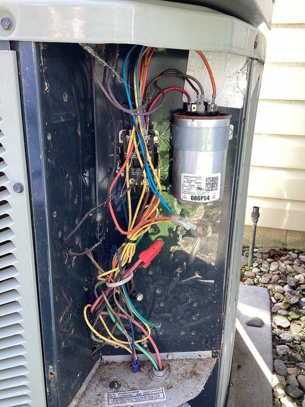 Granger, IN - Completed scheduled air conditioning maintenance per membership agreement. Performed comprehensive system inspection including electrical connections, capacitor testing, contactor operation, and interior component evaluation. Replaced 410 filter, verified all wire connections secure, and confirmed unit operational with no deficiencies noted.