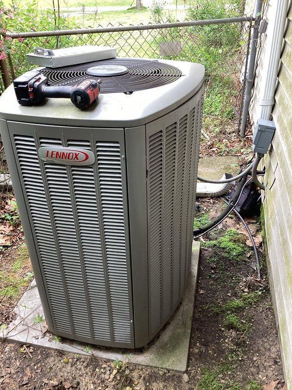 Performed maintenance service on residential HVAC system and water heating equipment. Completed comprehensive air conditioning tune-up on Lennox condenser unit, including inspection of electrical components, capacitor testing, and contactor evaluation. Executed one-time water heater flush service on six-year-old functioning tanked unit to remove sediment buildup and maintain optimal performance.