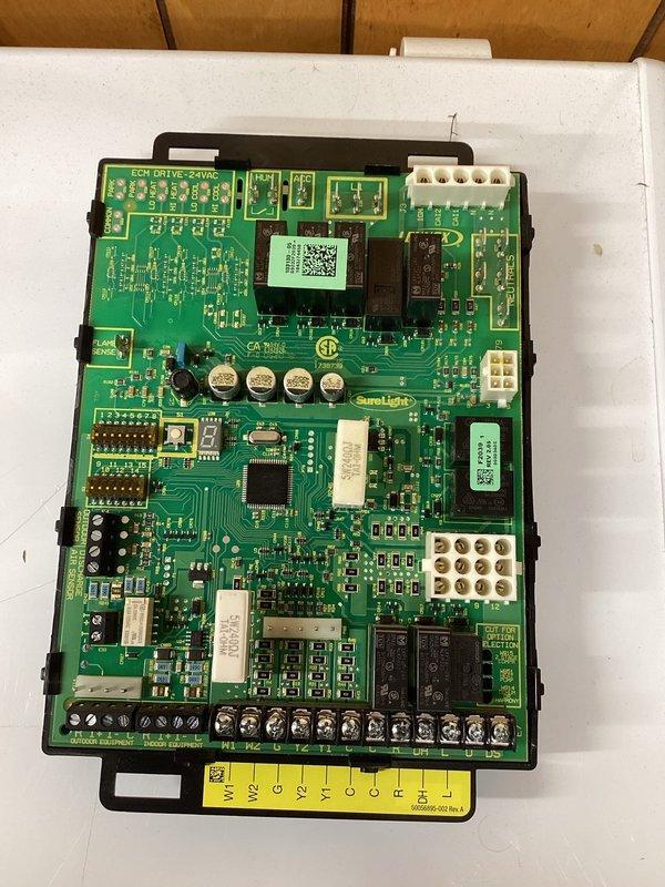 Elkhart, IN - Diagnosed faulty control board on Lennox furnace causing no heat condition. Replaced ECH-DHTU-24VAC control board and performed complete system startup verification to confirm proper operation of all heating functions.