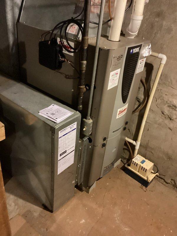 Goshen, IN - Responded to no-heat call for 20-year-old York furnace system. Performed diagnostic inspection and identified failed ignition sequence. Replaced faulty ignitor assembly and cleaned flame sensor to restore proper heating operation. System now functioning within normal parameters.