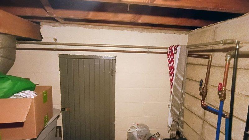 Responded to first call service request for a 4-year-old water heater exhibiting leakage at the bottom. Upon inspection of the tanked water heater in the basement utility room, identified the source of the leak and completed necessary repairs to resolve the issue while maintaining proper connection to existing copper and PVC piping infrastructure.