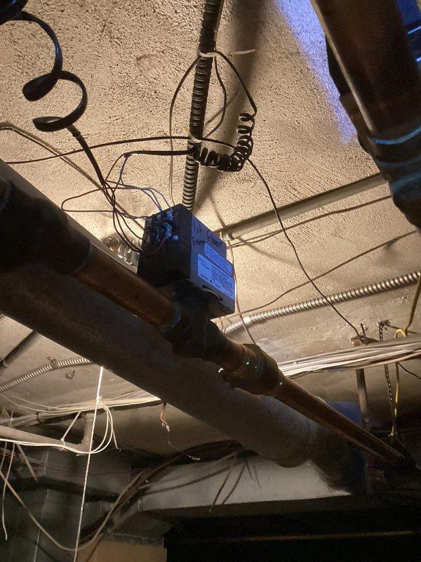 Replaced defective pressure reducing valve, auto vent, and zone valve on aging hydronic heating system to restore proper heat function. System was thoroughly tested after component replacement to confirm proper pressure regulation and zone operation.