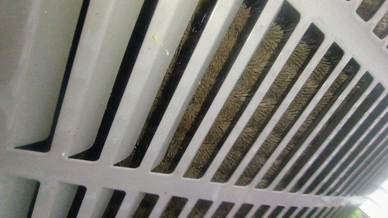 Completed scheduled A/C maintenance per membership plan. Upon inspection, found excessive dust and debris accumulation on multiple return air grilles throughout the system, indicating restricted airflow and potential strain on equipment. Performed comprehensive maintenance including filter replacement (customer-supplied 410 filter), cleaned accessible components, and documented conditions with photos for customer records.