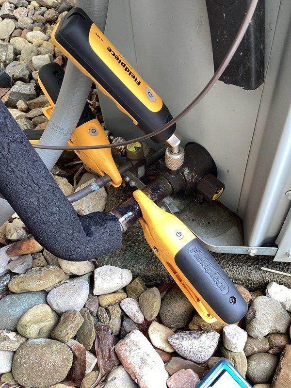 Completed planned air conditioning maintenance at church facility. Performed comprehensive system inspection of outdoor condensing unit, checking refrigerant pressures and electrical connections using diagnostic equipment. Replaced 2x10 air filter at interior return vent and verified proper airflow throughout system. All components operating within manufacturer specifications.